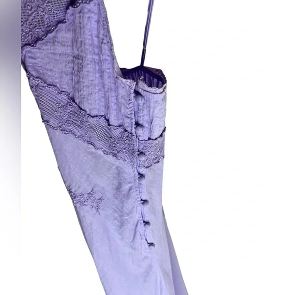 NWOT Free People Intimately Going Steady Lilac Beaded Slip Dress - Picture 7 of 14